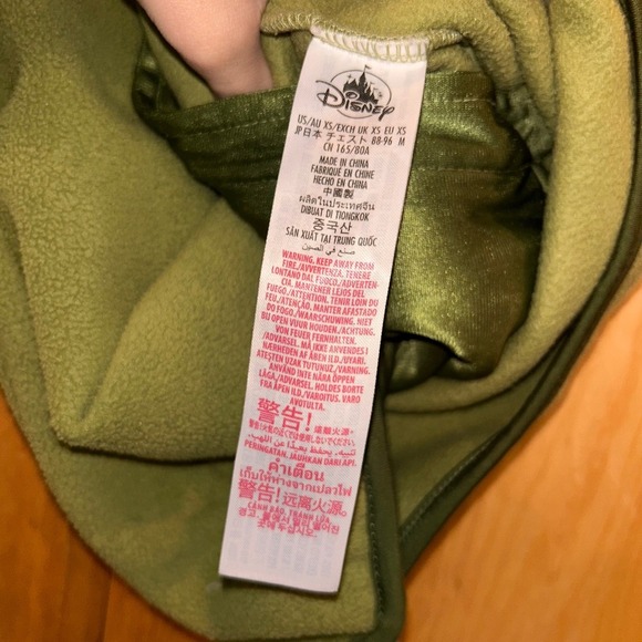 DisneyLand Resort Mickey Mouse Fleece Full Zip Jacket, Green - Picture 4 of 7